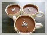 Crème au chocolat au tofu soyeux - Ronde Inter Blog d'avril