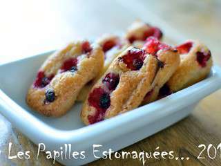 Financiers aux groseilles (ou cassis)