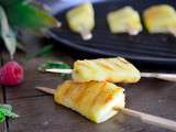 Brochettes d’ananas cannelle muscovado