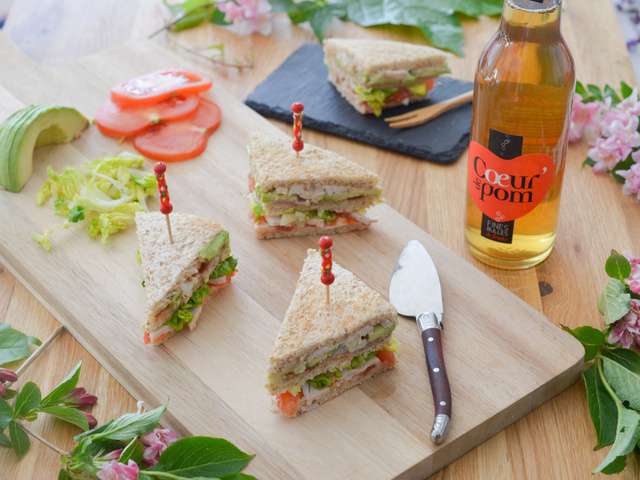 Recettes De Club Sandwich De Les Pepites De Noisette