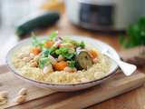 Couscous de légumes en cuisson douce