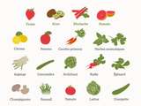 Fruits et légumes du mois du mois de mai