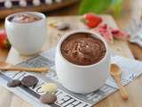 Mousse au chocolat en 3 ingrédients spéciale Coco Sweet