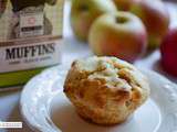 Muffins aux pommes et éclats de caramel
