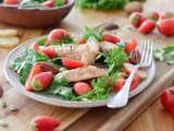 Salade de lapin aux fraises