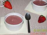 Compote banane - fraise (Cookeo)