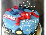 Gâteau d'anniversaire Spiderman 3D