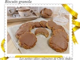 Biscuits granola healthy