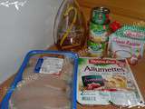 Filets de poulet au cognac et pommes de terre à la vapeur