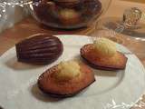 Madeleines orange / chocolat