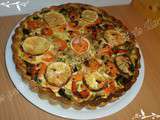 Quiche aux poireaux crevettes et citron