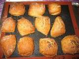 Petits pains aux graines (sésame, pavot, pignon...)