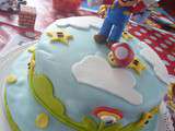 Gâteau d’anniversaire Mario Bros