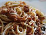 Spaghettis à la bolognaise