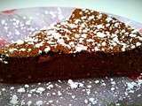 Gateau au chocolat qui fait plaisir