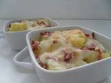 Gratin de choux fleur au bacon