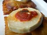Ravioles sauce tomate et chèvre façon « Lasagnes »