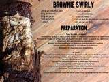 Brownie swirly