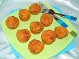 Mini cakes provencaux poulet et pistache (ronde interblog)