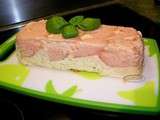 Terrine de saumon au poireau et tartare et sa mayonnaise sans oeuf