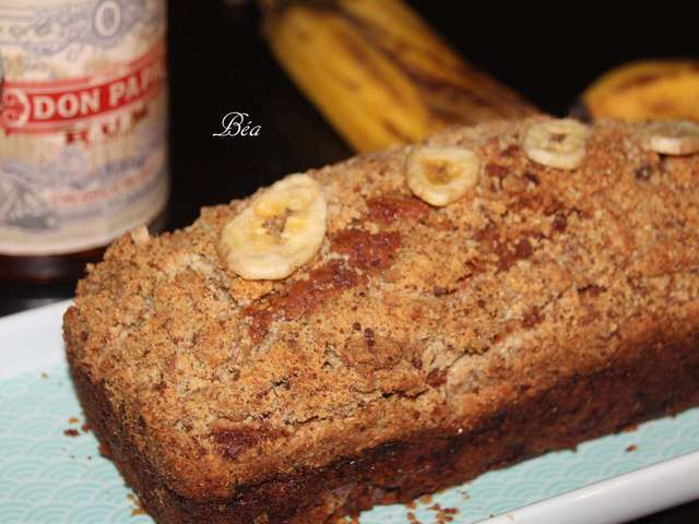 Recettes de Cake à la banane et Rhum