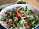 Salade italienne aux filets de rouget - balade italienne