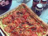 PIzza tomate pesto mascarpone