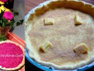 Tarte aux groseilles du jardin