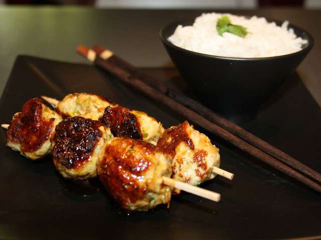 Recettes De Poulet Yakitori Et Boulettes