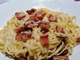 Spaghettis Carbonara, l’authentique recette venue directement de la Mama de Rome