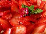 Charlotte aux fraises rapide et facile