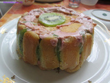Gâteau aux kiwis à la fraise