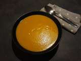 Soupe orange (carottes, courge et patate douce)