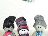 Diy de Noël : Le bonhomme de neige en chaussette