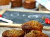Muffins poire et mûres