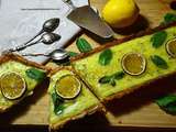 Tarte citron et menthe Mojito