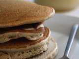 Pancakes à la farine de châtaigne