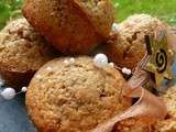 Muffins Chocolat Blanc et Pain d'Epices