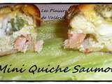 Mini Quiche Saumon (sans pâte)