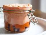 Verrine en 3 textures