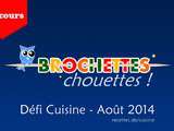 Votre concours d'Août sur « Recettes.de »