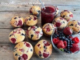 Muffins aux petits fruits
