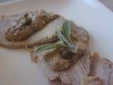 Rôti de porc sauce tonnato
