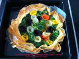 Tarte aux légumes Passard's style