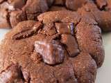 Cookies à la farine de chataîgnes et au chocolat noir