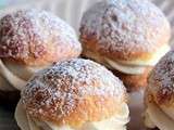 Choux à la crème diplomate au caramel beurre salé (maison!)