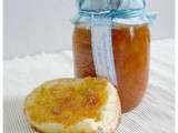 Confiture de bananes et abricots