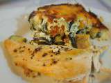 Gratin de courgettes à l'ail et au cumin