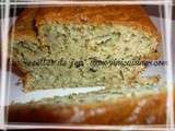 Cake au pesto et à la roquette