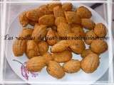 Mini madeleines au thon à la tomate